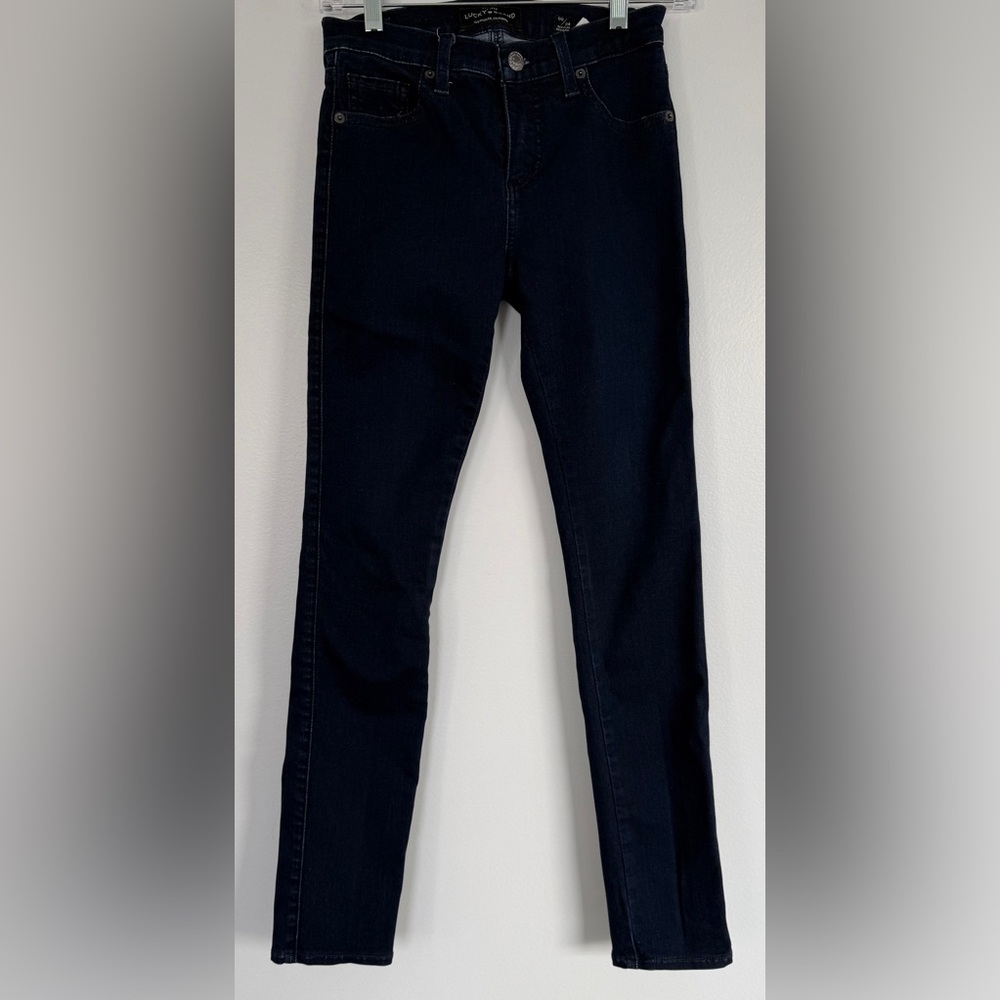 Lucky Brand Mid-Rise Ava Skinny Jeans, Size 24